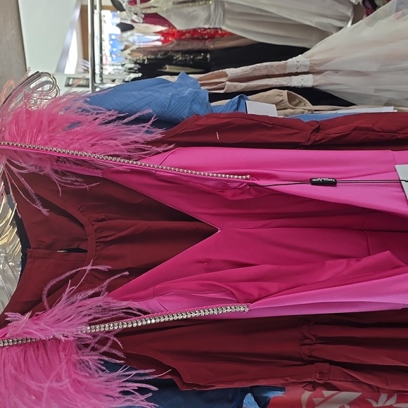 Medium  Pink Prom Dress - Picture 3 of 6